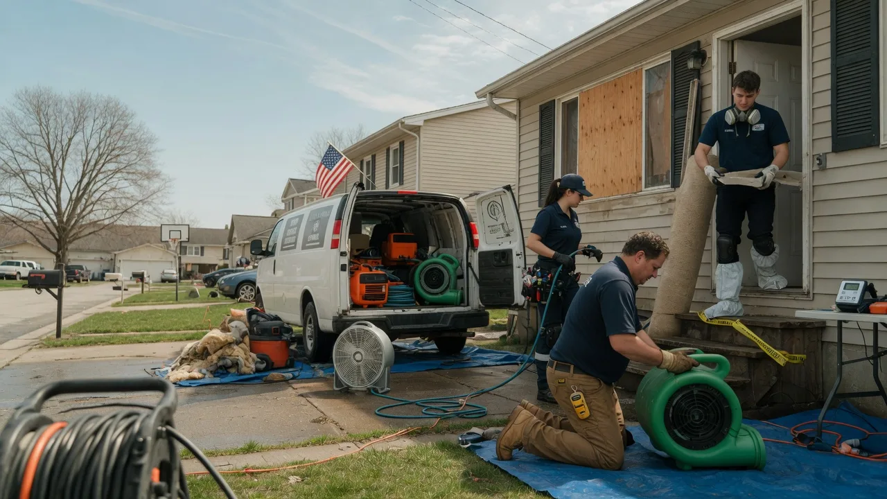 Water Damage Restoration in Fenton, IL near me